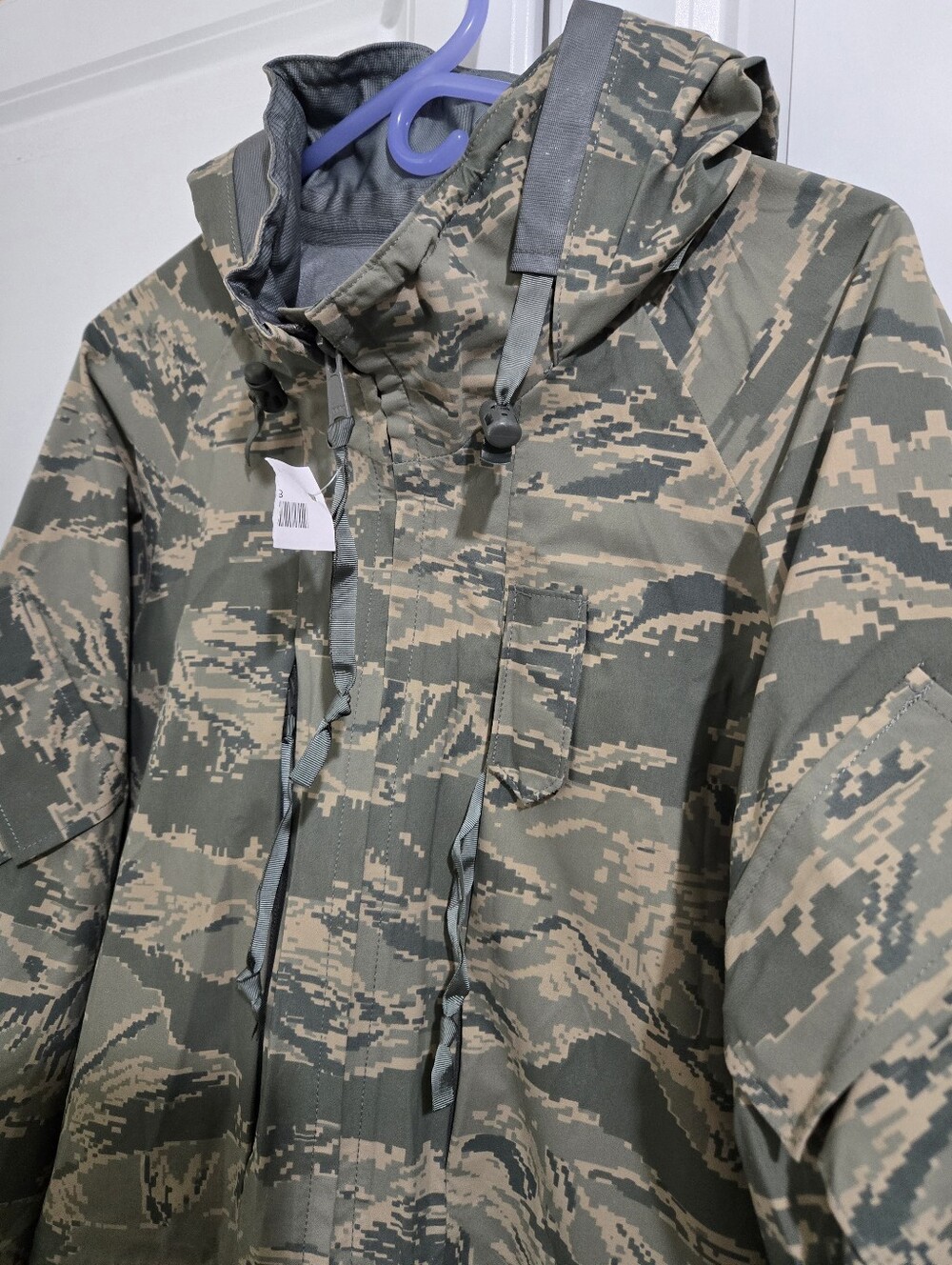 US MILITARY AIRFORCE TIGER STRIPE AIRMAN BATTLE UNIFORMCAMOUFLAGE COMBAT JACKET-